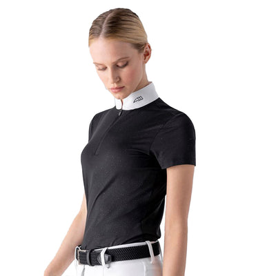 GliteG Glam Short Sleeve Show Shirt - Two Hearts Equine Boutique